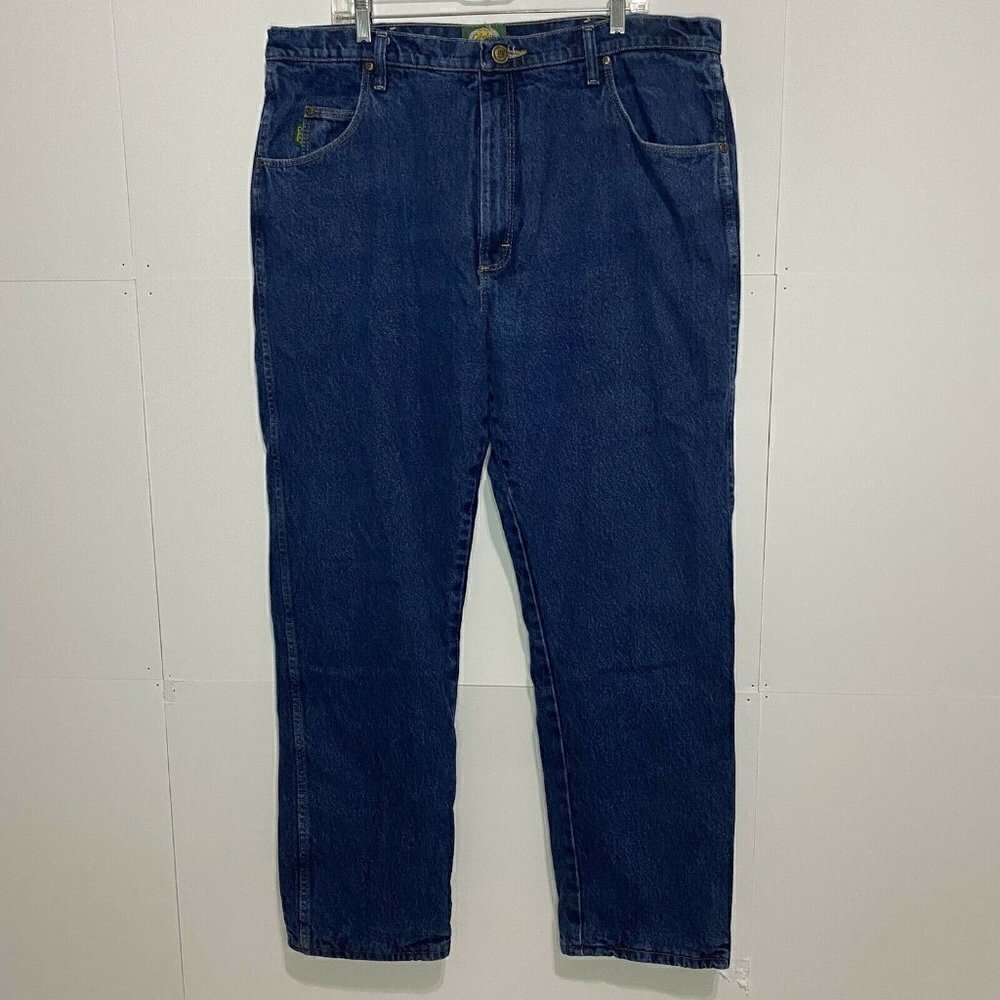 Cabela's Fleece Lined Jeans Men's 40 X 32 Blue Cotton Roughneck EUC